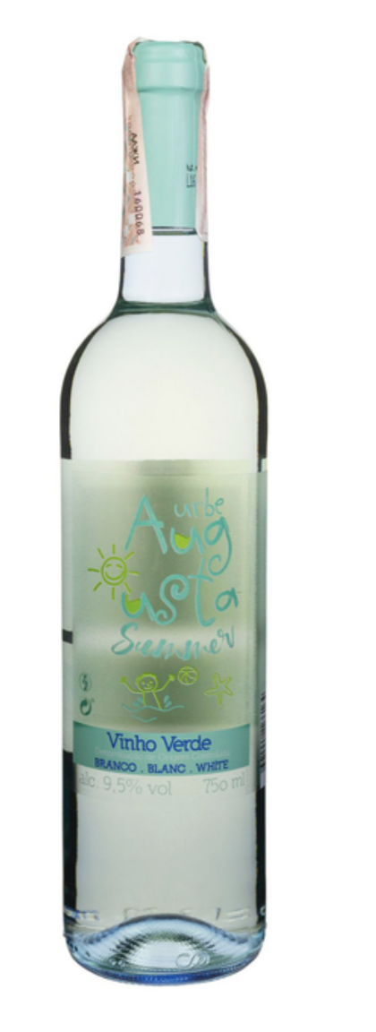 Вино Verde AugustaBrancoBlanc біле напівсух0.75 л Пор 8,5%